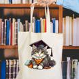 Graduation Cat Graduation Present For Graduate Grad Canvas Tote Bag