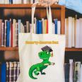 Graduation Dinosaur Smarty Saurus Rex Diploma Dinosaur Canvas Tote Bag