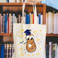 Graduation Flossing Peanut OIT Canvas Tote Bag