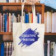 Graduation Graduated Creative Writing Degree University Canvas Tote Bag