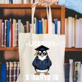 Graduation Penguin Licensed Smartass Graduate Canvas Tote Bag
