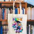 Graduation Pre-K Unicorn Roller Skate Girls Preschool Grad Canvas Tote Bag