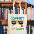 Graduation Shirt Goodbye Kindergarten Hello 1st Grade School Canvas Tote Bag