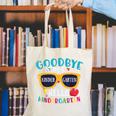 Graduation Shirt Goodbye PreK Hello Kindergarten School Canvas Tote Bag