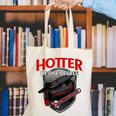 GraduationShirt Hotter By One Degree Canvas Tote Bag