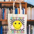 Groovy Next Stop 2nd Grade 1st Grade Graduation 2025 Canvas Tote Bag