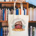 Hermit Crab Saying Emotionally Shelled Introvert Humor Canvas Tote Bag
