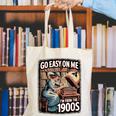 I'm From The 1900s Vinyl Record Lover For Women Canvas Tote Bag