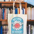Introvert Cute Anti-Social Shy Person Inner Strength Canvas Tote Bag