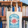 Introvert Cute Anti-Social Shy Person Inner Strength Canvas Tote Bag