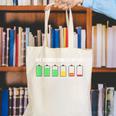 Introvert Tired Battery Canvas Tote Bag Introvert Tired Battery Canvas Tote Bag
