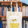 Im Introvert Unless You Talk About French Horns Canvas Tote Bag
