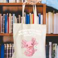 Introverted But Willing To Discuss Axolotl Salamander Raglan Baseball Tee Canvas Tote Bag Introverted But Willing To Discuss Axolotl Salamander Raglan Baseball Tee Canvas Tote Bag