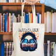 Introvert's Best Friend Noise-Canceling Headphones Canvas Tote Bag