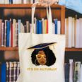 Its Doctor Actually Graduation Healthcare Afro Women Canvas Tote Bag