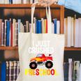 I Just Crushed Preschool Monster Graduation Pre-K Shirt Canvas Tote Bag