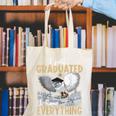 I Just Graduated I Know Everything Graduation Canvas Tote Bag