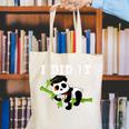 I Did It Kawaii Panda With Graduation Cap Diploma Canvas Tote Bag