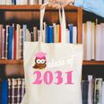 Kids Class Of 2031 Back To School Graduation T-Shirt Canvas Tote Bag