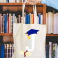 Kids Initial J Letter For Boys Preschool Graduation Kindergarten Canvas Tote Bag