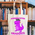 Kids Kindergarten Graduation Idea For Girls Dinosaur Canvas Tote Bag