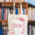 Kids Little Miss Pre-K Grad 2025 Preschool Girls Prek Graduation Canvas Tote Bag