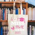 Kids Little Miss Pre-K Grad Preschool Prek Graduation 2025 Canvas Tote Bag