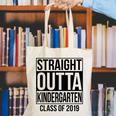 Kids Straight Outta Kindergarten Class Of 2019 Graduation Canvas Tote Bag