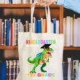 Kindergarten Graduation 1st Here We Come Class 2023 Dinosaur Canvas Tote Bag