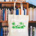 Kindergarten Is History Dinosaur Graduation Canvas Tote Bag