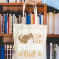 Kitty Pet Lover Introvert Person Cats Show Family Member Canvas Tote Bag