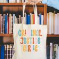 Lawyer True Crime Lover Addict Graduation Apparel Criminal Justice Girlie Major Degree Future Detective Canvas Tote Bag