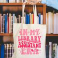 Librarian Assistant Shirt Books Reader Library Assistant Canvas Tote Bag