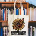 Licensed Masters Social Work Worker LMSW Graduation 2026 Canvas Tote Bag