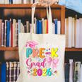 Little Miss Pre-K Grad 2026 Preschool Graduation Kids Girls Canvas Tote Bag