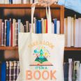Take a Look It's In a Book Reading Teacher Book Lover Canvas Tote Bag