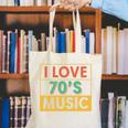 I Love 70's Music Retro Style Nostalgia Vibe 1970 70's Party Premium Tri-Blend Canvas Tote Bag I Love 70's Music Retro Style Nostalgia Vibe 1970 70's Party Premium Tri-Blend Canvas Tote Bag