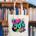 I Love The 70s Retro Cassette Roller Vinyl Disco Nostalgia Canvas Tote Bag