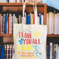I Love You All Class Dismissed Teacher School Graduation Men Women Girls Kids Canvas Tote Bag