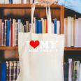 I Love My Social Anxiety Heart Humor Introvert Statement Canvas Tote Bag I Love My Social Anxiety Heart Humor Introvert Statement Canvas Tote Bag