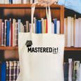 Masters Degree Graduation For Him Her Diploma T-Shirt Canvas Tote Bag