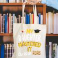 Masters Graduation My Daughter Mastered It Class Of 2025 Canvas Tote Bag