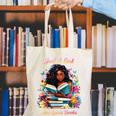 Melanin Book Month Honoring Past Inspiring Pride Canvas Tote Bag
