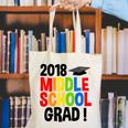 Middle School Graduation Class Of 2018 Shirt Canvas Tote Bag