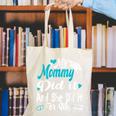 My Mommy Did It Tee Graduation Graduated Mom Proud Children Canvas Tote Bag