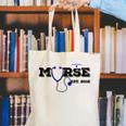 Murse Est 2018 Male Nurse Graduation Canvas Tote Bag
