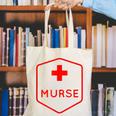 Murse Shirt Perfect For Male Nurse Graduation Canvas Tote Bag
