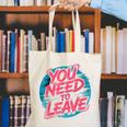 You Need To Leave Introvert Mood Space Canvas Tote Bag You Need To Leave Introvert Mood Space Canvas Tote Bag