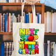 Next Stop Kindergarten Preschool Graduation 2023 Boys Girls Canvas Tote Bag
