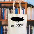 No Ticket Jones 80's Nostalgia Canvas Tote Bag